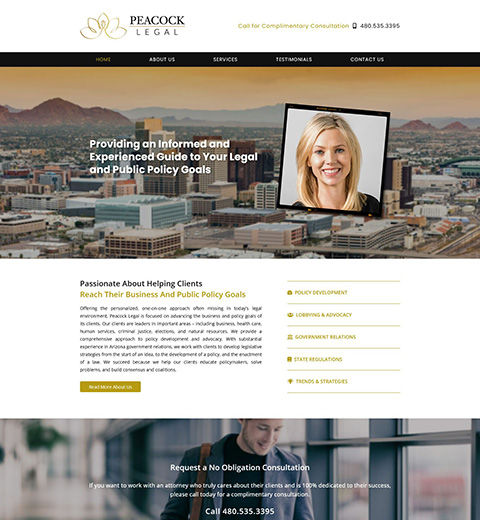 Law Firm Website Design in Phoenix